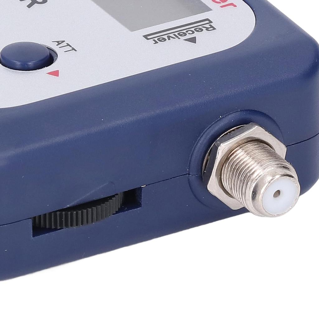 Portable Digital Satellite Signal Finder with 950-2150MHz Backlit LCD Display, Antenna Level Checker