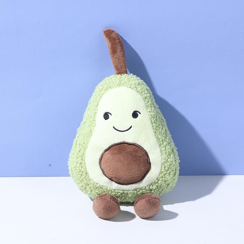 Squeaky Plush Broccoli Dog Toy, Interactive Stuffed Pet Chew Toy for Puppies Small Dogs, Durable Teeth Cleaning Crinkle Toy