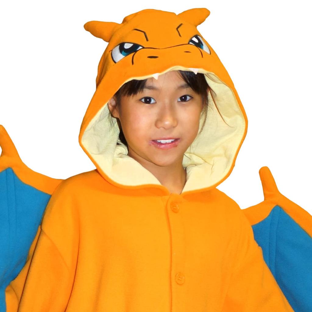 SAZAC Персонаж Флис Кигуруми Покемон Чаризард для детей 130 см