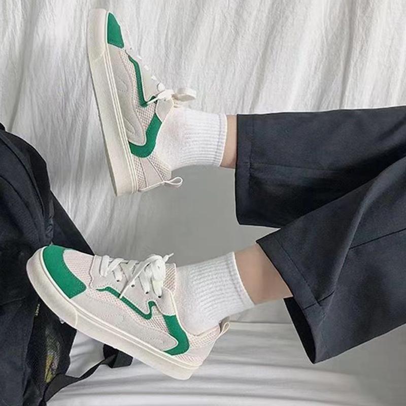 Комплект из 5 шт. хлопковых носков-лодочек с низким верхом, дышащие носки с защитой от пота и запаха, с коротким носком и длиной до середины икры