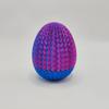 3D Printed Maze Egg Toy: Educational Brain Teaser & Storage for Kids - Trendy Ornament Gift