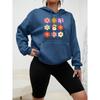Focus On The Mushroom Aesthetic Print Hoody Creative Fashion Hoodie Casual New Sweatshirt Fleece Comfortable Female Clothing