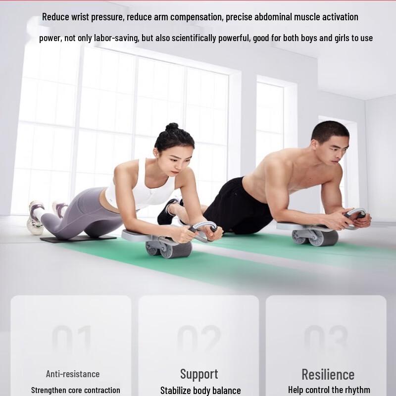 Автоматический abdominal wheel trainer JJC с возвратом