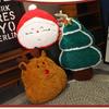Claus Christmas Santa Tree Candy Elk Plush Toy Cartoon Doll Gift Decoration