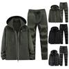 Men's Outdoor Sports Suit Waterproof Jacket Men's Mountaineering Suit With Hood