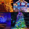 Waterproof Smart 5V RGBIC WS2812b Led Strings Fairy Light 10M 100Leds Dreamcolor Chasing Home Outdoor Decoration Music Sync