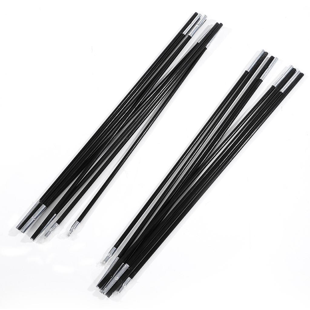 Комплект 4,48-метровых перекладин из стекловолокна для кемпинговой палатки, опорных стержней для уличных тентов