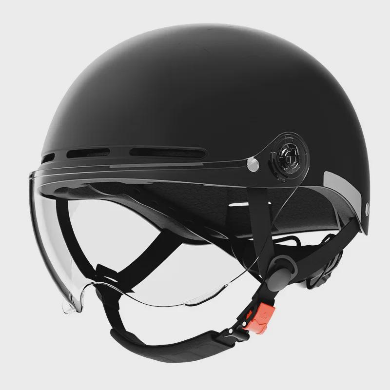 Сертифицированный 3C унисекс-шлем для электромобиля с очками для круглогодичного использования