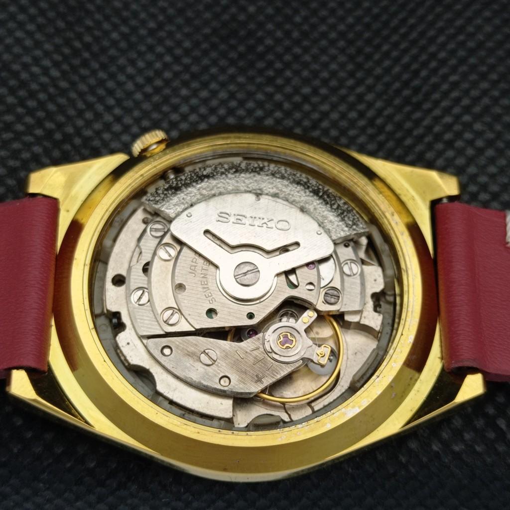 ВОССТАНОВЛЕННЫЕ ВИНТАЖНЫЕ SEIKO 5 AUTO 6309A ЯПОНИЯ МУЖСКИЕ D/D СЕРЕБРЯНЫЕ ЧАСЫ a309509-2