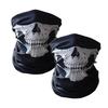 AVIL Skull Face Set of for and Airsoft Mask, Black, 2, Motorcycles, Bicycles,