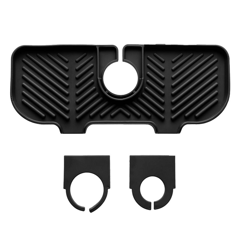 Bathroom Supplies Silicone Countertop Protector Sink Splash Guard Drip Catcher Mat Faucet Absorbent Mat Faucet Absorbent Pad
