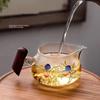Heat-Resistant Borosilicate Glass Color-Changing Teacup – Transparent Gongfu Tea Cup