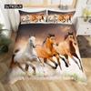 Пододеяльник с овечьей шерстью, размер King Queen, комплект постельного белья с изображением прекрасных животных из фермы для детей, подростков и взрослых, белый, козий, 2/3 шт., пододеяльник, наволочка