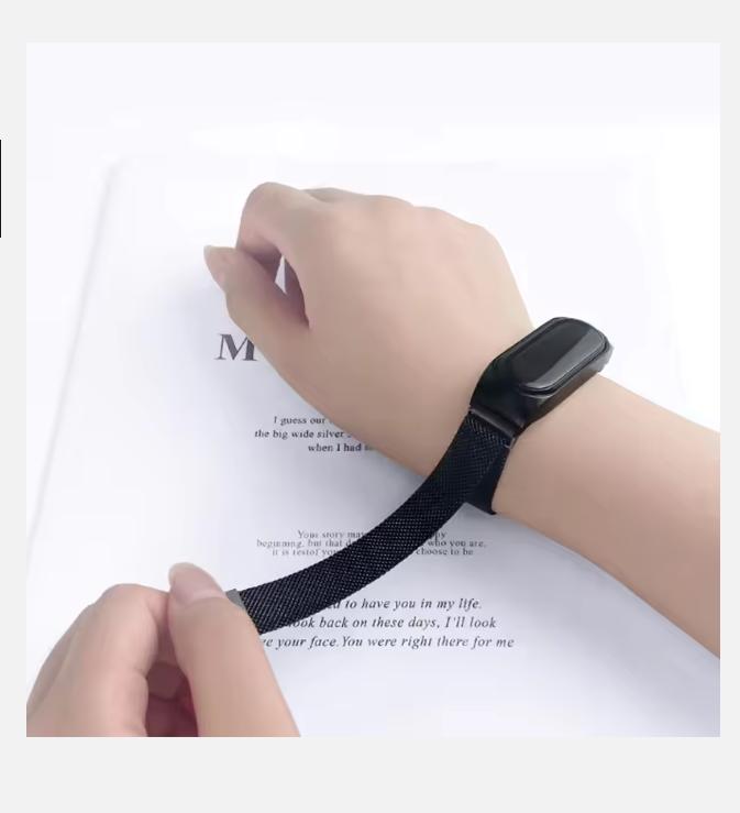 Milanese for Xiaomi Mi Band 8 7 6 Strap Correa Mi Band 4 Stainless Steel Metel Bracelet Miband6 Band4 for Xiaomi Mi Band 5 3 4 6 7