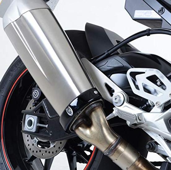 Защита выхлопной трубы Черная BMW S1000RR R&G RG-EP0026BK