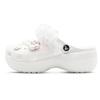 Classic Platform Clog EVA Sweet Fashion Trend Commuter Personality Simple Hole Shoes Women's White