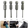 PH00 Screwdriver Bits Precision 4Pcs/set Alloy Steel