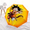 Автоматический складной зонт Dragon Ball Goku Saiyan, 8 спиц для всесезонного использования, портативный для путешествий и активного отдыха a0819081