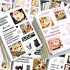 8-Piece Cute Cat Stickers - Adorable Decorative Decals for Phone Cases, Notebooks & Water Bottles