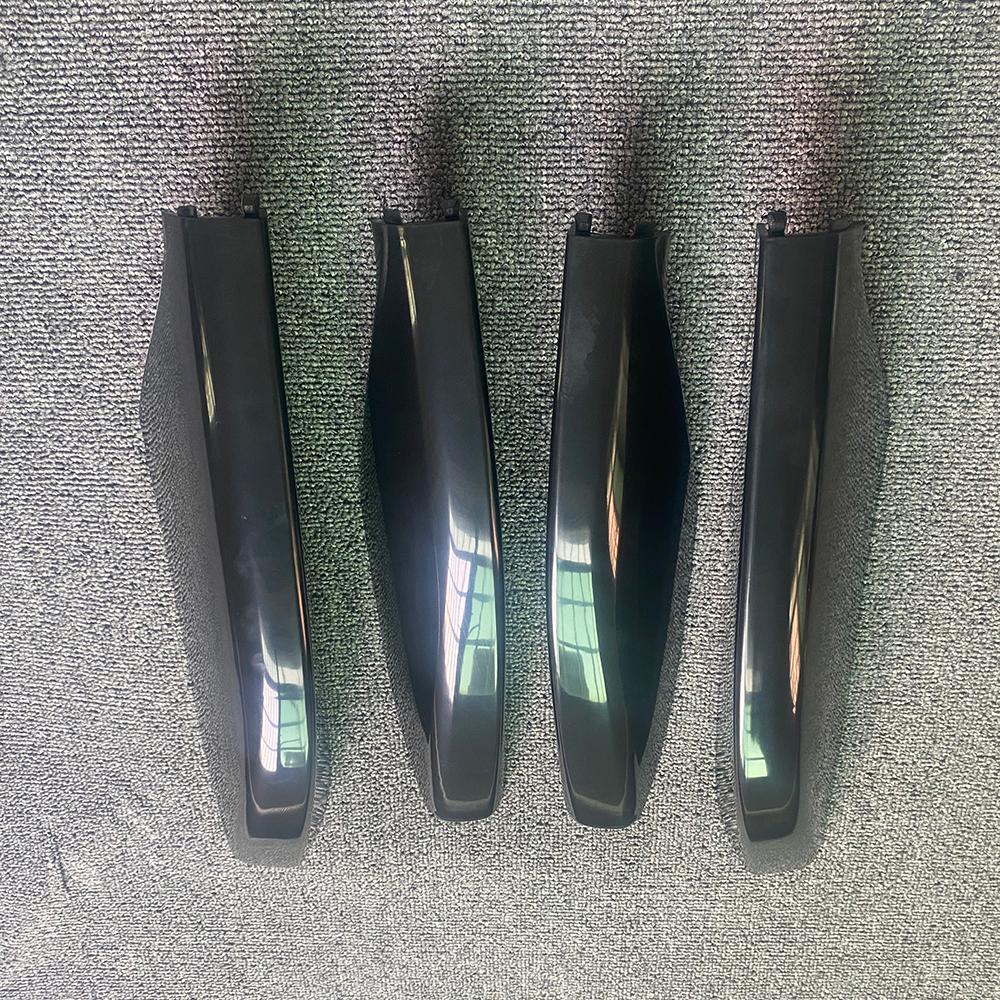 4Pcs Black Roof Rack Rail End Cover Replacement Shells For Lexus GX470 2003-2009
