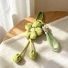 Милый мультяшный цветочный кулон Нейлоновый шнурок Брелок-подвеска для сумок и телефонов девочек