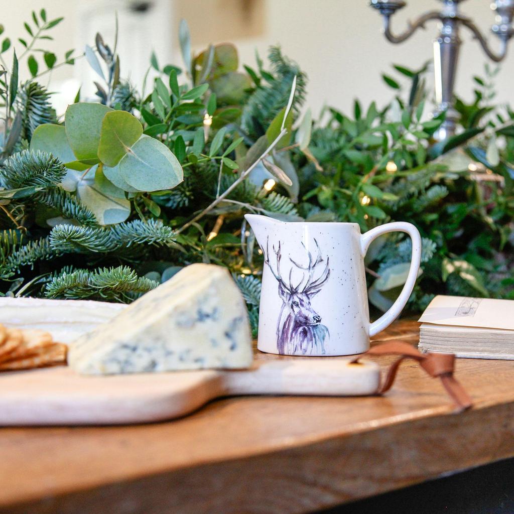 Meg Hawkins Jug - Stag 12.5 x 8 x 9cms