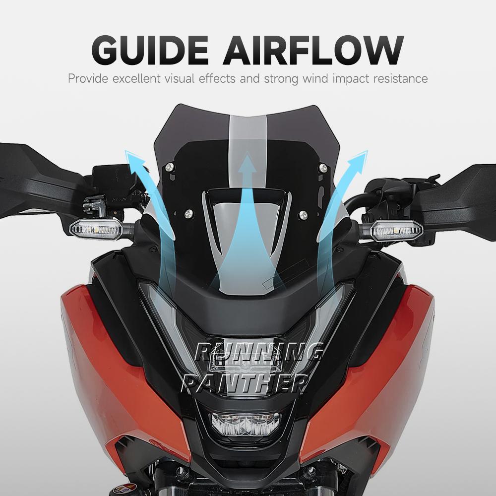 Motorcycle Windshield Fairing For Honda NC750X NC 750X NC750 X 2025 2026