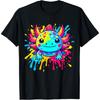 Axolotl Animal Pop Art Cute Axolotl Lover T-Shirt