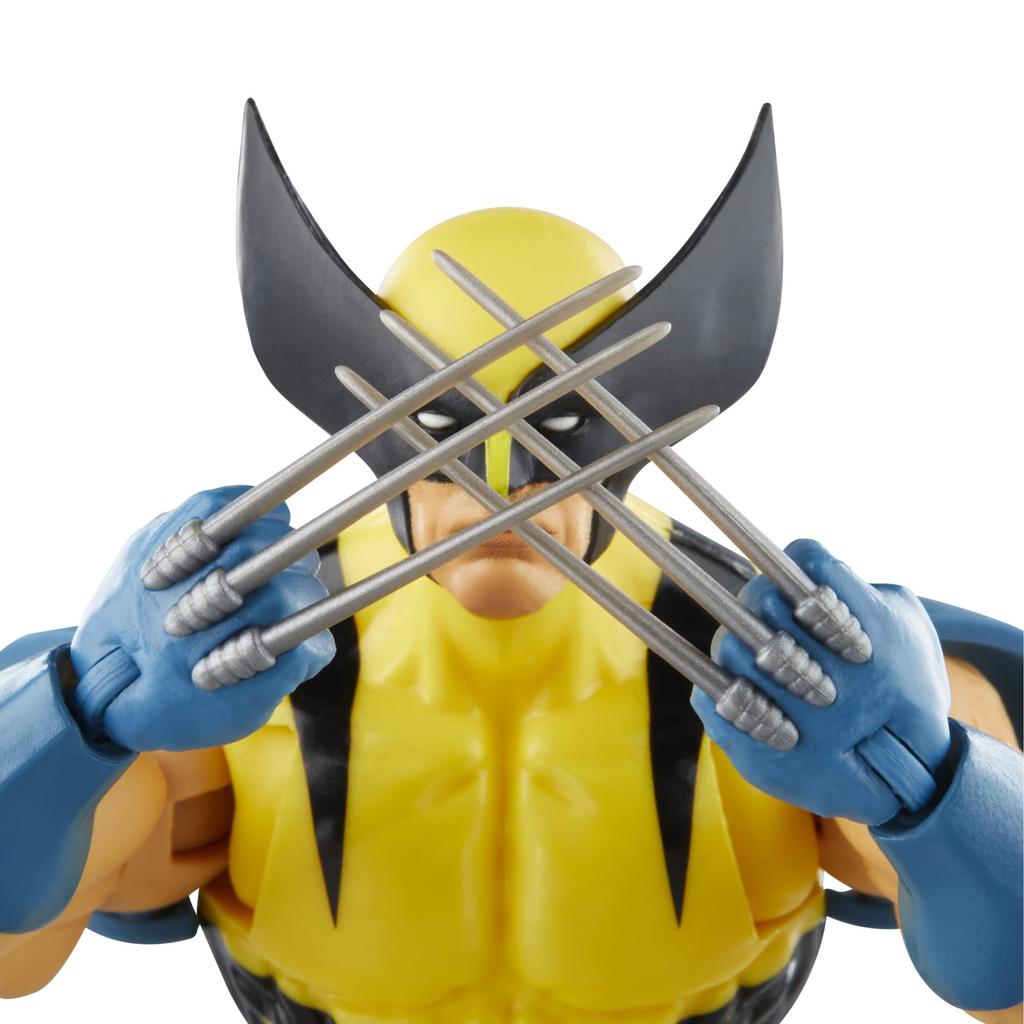 Hasbro Marvel Legends Series Wolverine, X-Men '97 6-inch (15 Cm) Action Figure, Marvel Legends Action Figure F6551, Authentic