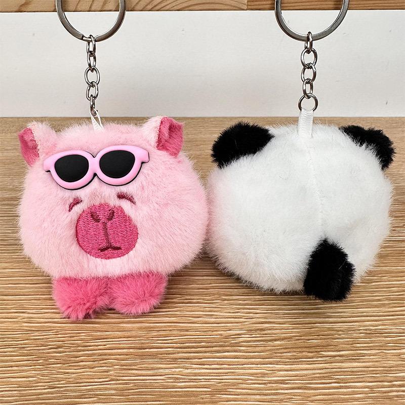 Капибала Капибара Подвеска Гигантская панда Мягкая игрушка Куклы Сумка Подвесные украшения Брелок Куклы