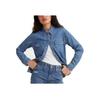 Levis однотонная рубашка с длинным рукавом и воротником, женские топы, синий 16786-0017
