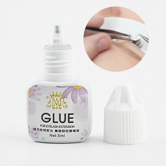 5ML Useful Quick Dry Portable False Eyelashes Glue Eyelash Extension Practice for Household