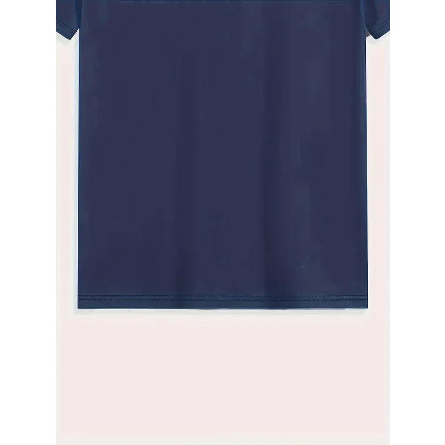 Мужская повседневная футболка с графическим принтом и коротким рукавом, с круглым вырезом - яркий дизайн флага, дышащая ткань, свободный крой, незаменимая вещь для летнего отдыха на открытом воздухе