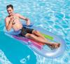 Mattress, Sunbathing And Swimming Chair 2 In 1 King Cool 160 X 85Cm Intex 58802 Silver