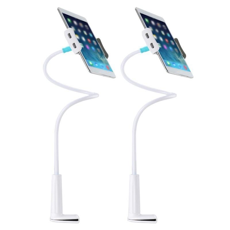 Подставка для планшета с длинной ручкой, автомобильный настольный держатель для кровати для iPad iPhone Mini Tablet