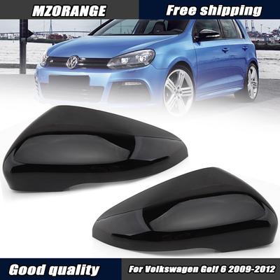 Крышки зеркал заднего вида для VW MK6 Golf 6 GTI 2009-2019 Корпус зеркала заднего вида Инструменты Держатель для отделки Автомобильные аксессуары