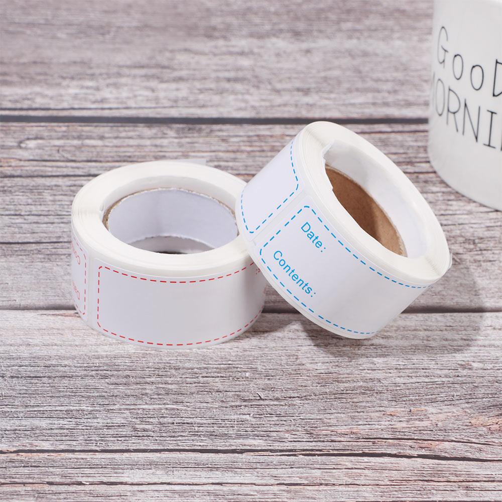 Кухонный морозильник Контейнер Банка Хранение Пищи Этикетки Марк Наклейки Самоклеящиеся