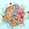 Bracelet Department 6MM-10MM Fashion Round Shape 22 Colors DIY Spacer Beads 200/100pcs Jewelry Making Acrylic Beads Jewelry Accessory  beads