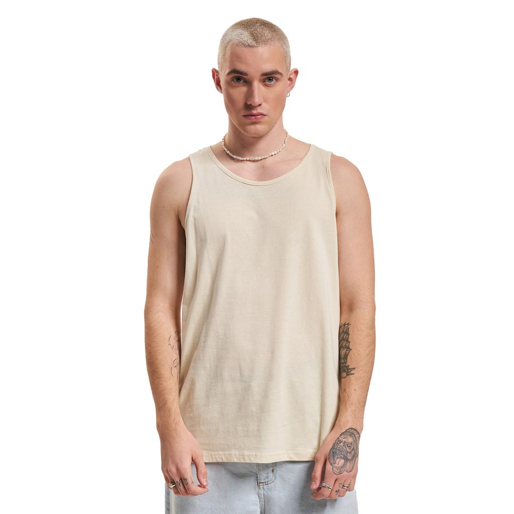 Build Your Brand Mens Plain Tank Top