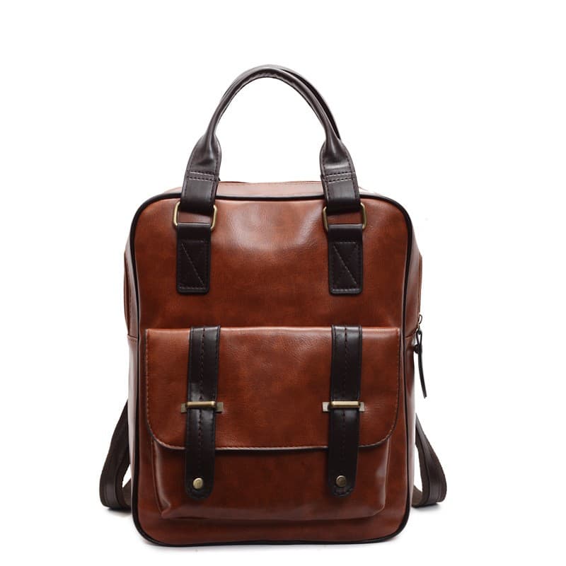 Японский модный однотонный повседневный рюкзак