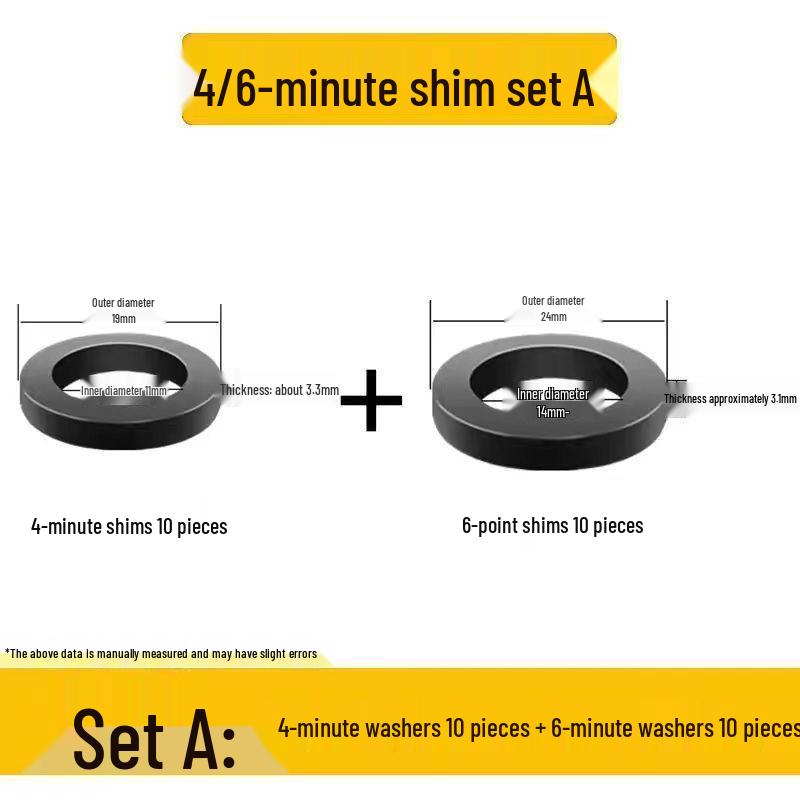 Комплект черных резиновых уплотнителей для душа: 4-точечное, 6-точечное уплотнение, сильфоновый водонепроницаемый силиконовый патрубок.