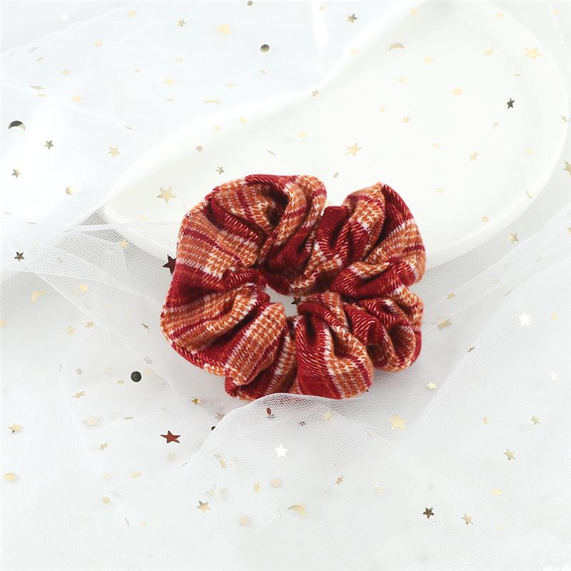 60 Styles Women Girls Satin Scrunchie Candy Color Hair Ties Rope Elastic Fashion Hair Bands Vintage Simple Hair Accessories Gift