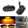 Для Dacia Duster Dokker Lodgy Renault Megane 1 Clio1 2 KANGOO ESPACE Smart Fortwo 453 светодиодные динамические боковые габаритные огни указателей поворота