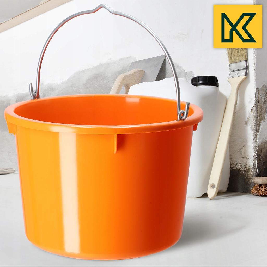 KADAX Wiadro Wiaderko Budowlane 20L 40kg mocne 2szt.