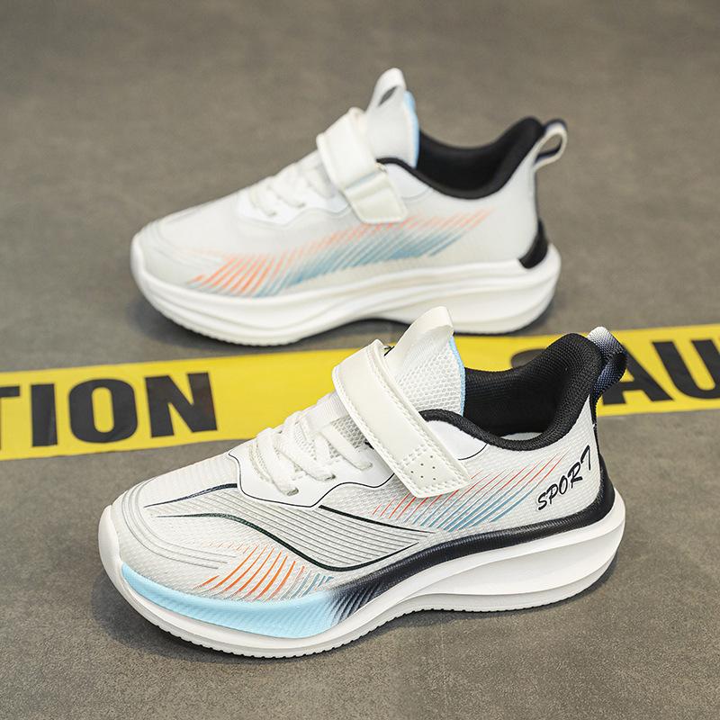 Spring Cushioning Running Shoes for Kids Breathable Mesh Sports Sneakers for Boys and Girls