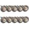 Wheel Brushes Polish Set # Tools 10pcs Wire Rotary Accessories For  22mm 10x