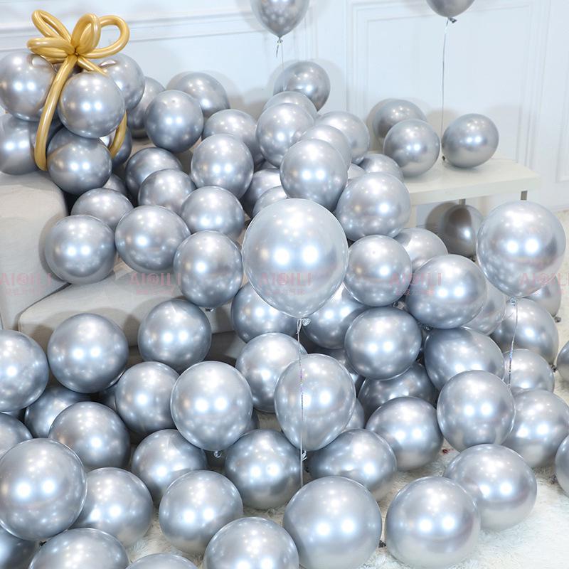 10" Металлический латексный шар для украшений на день рождения и свадьбу, 1,8 г, доставка поштучно