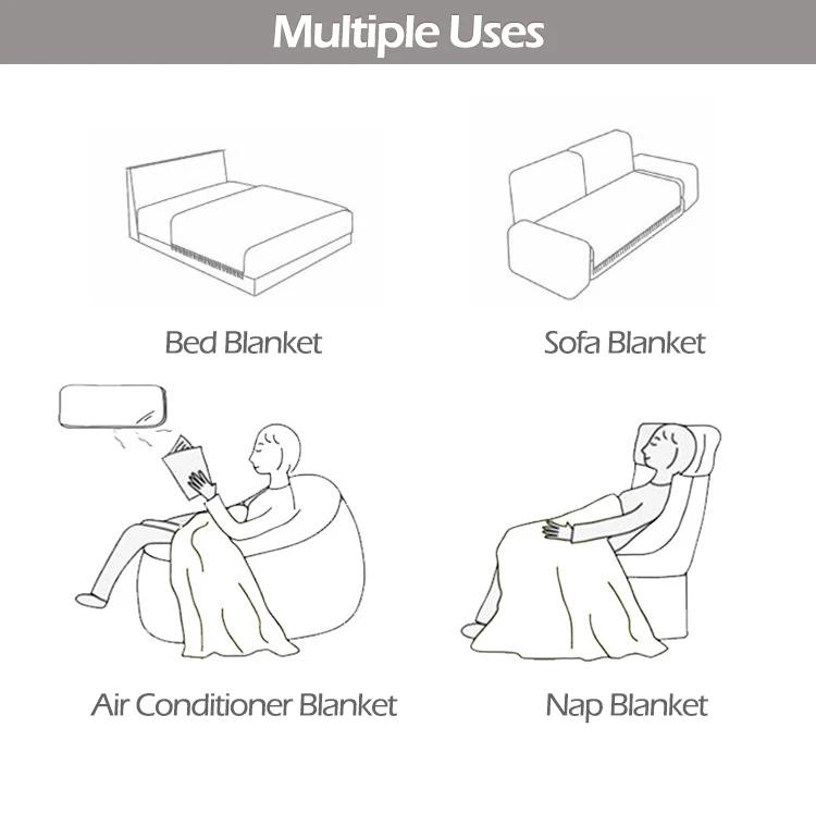 Однотонный водонепроницаемый чехол для дивана, всепогодное одеяло для дивана, пыленепроницаемая ткань для спальни, гостиной, диванной подушки