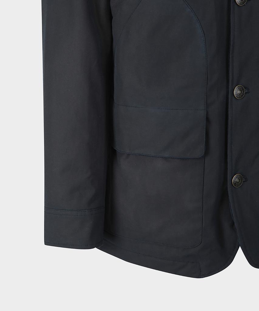 Brooks Brothers Waxed Chore Jacket (Navy) (Bbojmm4983Ref)