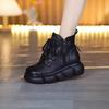 Fashion Hollow Martin Boots Women's Spring and Summer New Muffin Thick-soled Cool Boots Retro Casual Hole Shoes